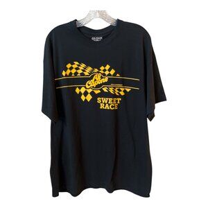 Al Capone Sweets Sweet Race Graphic T-Shirt Black XL Gildan DryBlend